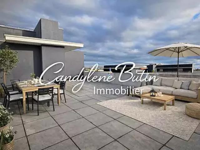 Castelnau le Lez 34170 Achat / Vente appartement 3 pièces t3 au dernier étage terrasse