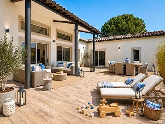 Castillon du Gard 30210 Achat / Vente maison 5 pièces t5 piscine jardin