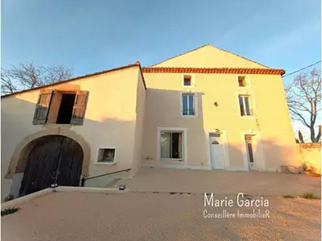 Castillon du Gard 30210 Achat / Vente maison 5 pièces t5 terrasse