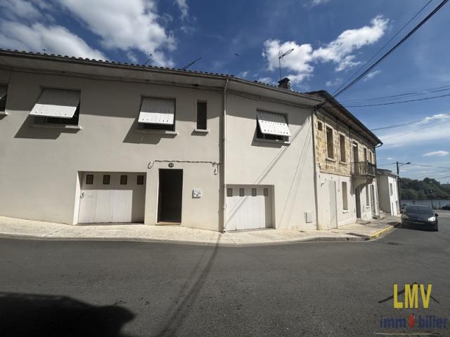 Castillon la Bataille: maison de ville 2 chambres, garage e