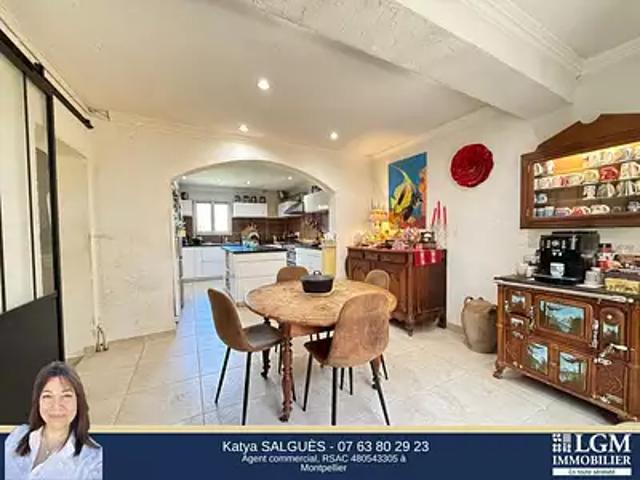 Castries 34160 Achat / Vente maison 4 pièces t4 terrasse balcon