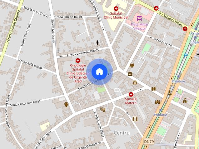 Casă Apartament spațios 120mp cu curte și parcare zona centrală Arad