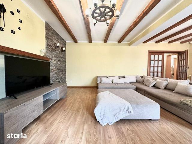 Casă de închiriat 5 camere | 190 mp utili|Curte 500 mp|Saună|Stupini
