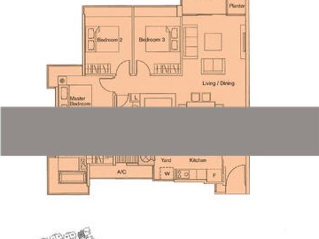 Casa Merah Condominium For Sale, $1,960,000, 3 Bed 3 Bath 1,249 sqft $1,569.00 psf