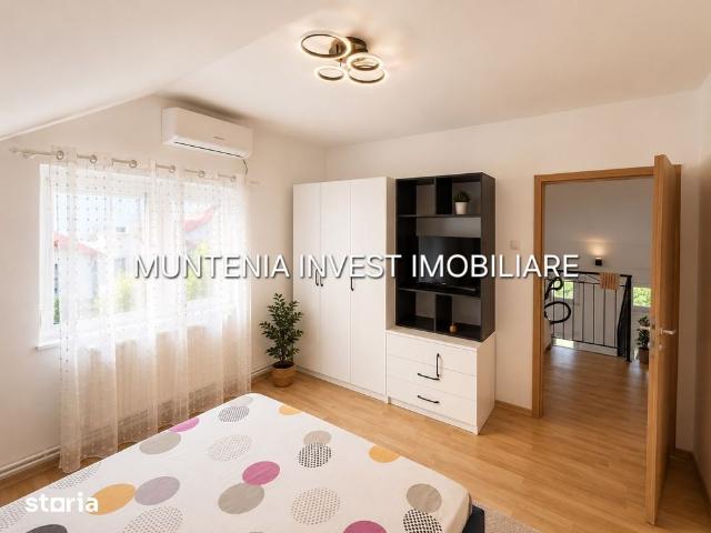 Casa mobilată și utilată, teren 350 mp. Ștefănești