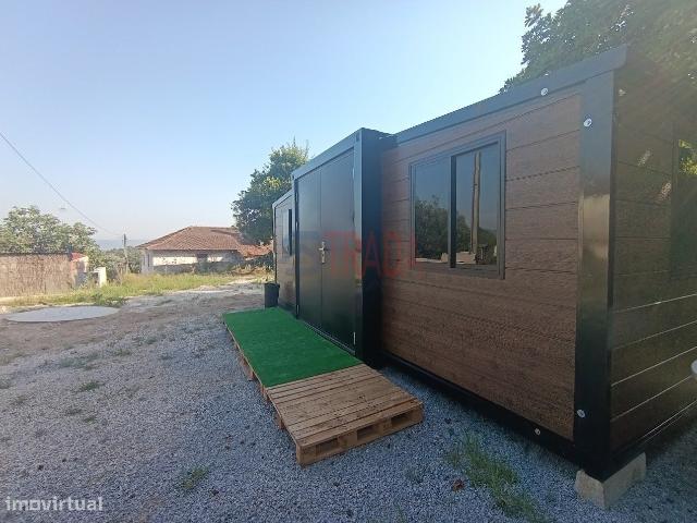 Casa modular em Painel Sandwich com 2 quartos