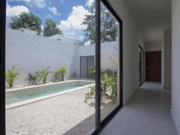 Casa Nanook, de 1 planta, con alberca, en Cholul