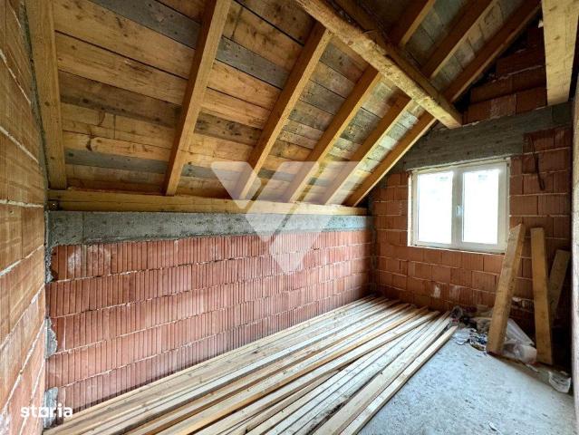 Casa noua la rosu 4 camere si teren 600 mp in Sura Mare Sibiu