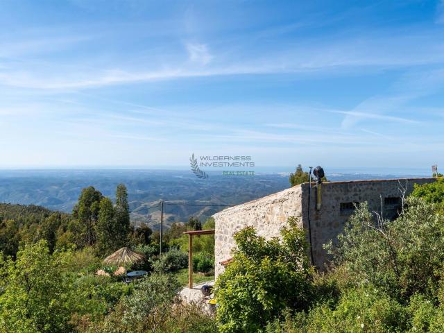 Casa Off Grid com Vista Mar e Ruína para Reabilitar | Monchi. 120m² Monchique