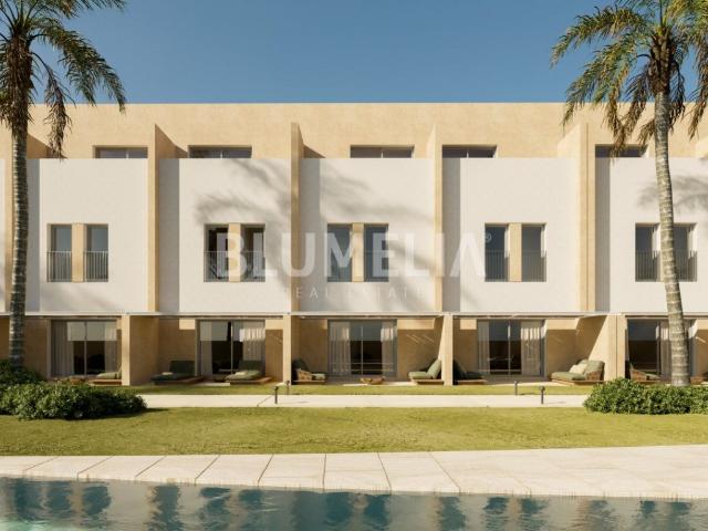 Casa adosada de obra nueva en venta a 200 metros de la playa. 102m² Dénia