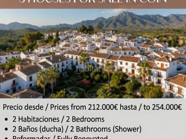 Casa adosada en venta en Coín. Casa reformada en venta, Coín. Casas adosadas.
