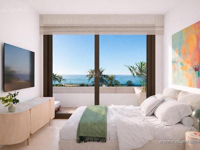 Casa adosada en venta en Campello el, Pueblo Español Coveta Fumá. Adosados de esquina con vistas al mar y solárium, cerca de la playa en El Campello. Casas adosadas Campello.
