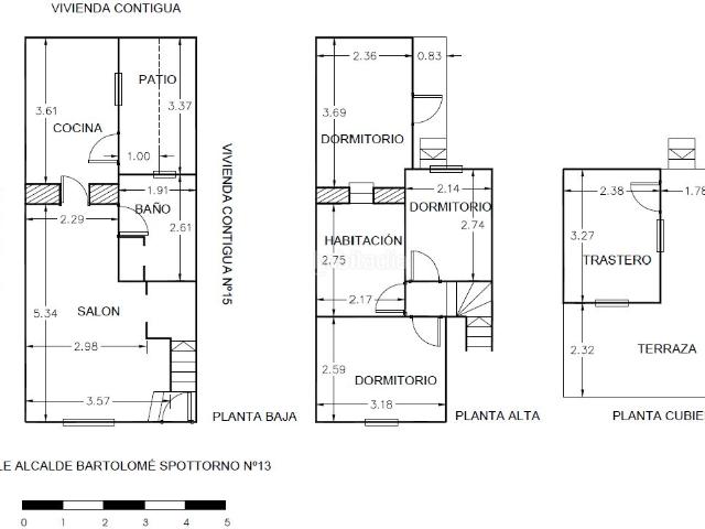 Casa adosada en venta en Cartagena, San Ginés. Casas adosadas.