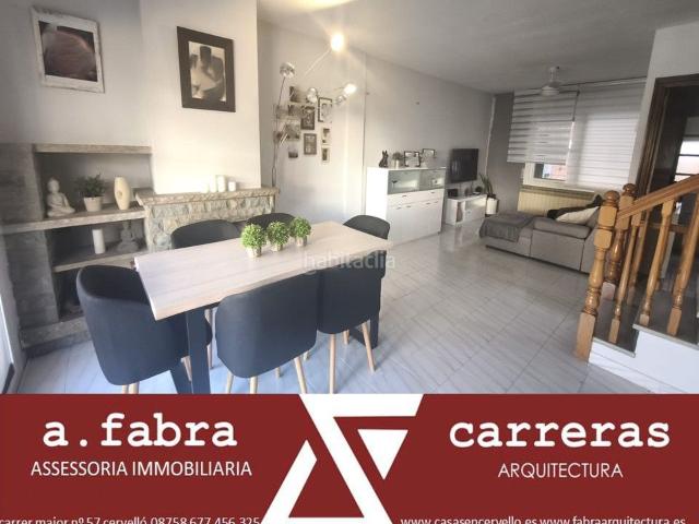 Casa adosada en venta en Cervelló. Casa adosada en el centro del pueblo. Casas adosadas.
