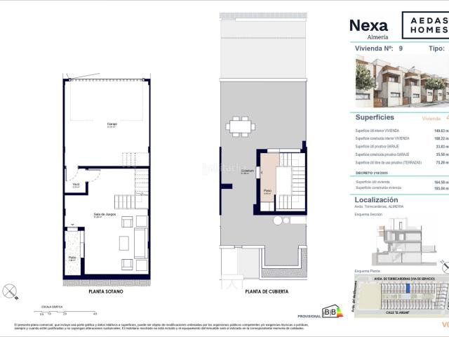 Casa adosada en venta en Almería, Los Molinos Villa Blanca. Casas adosadas.