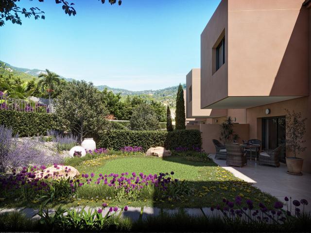 Casa adosada en venta en Baleares Esporles. Moderno adosado con piscina comunitaria en Esporles. Casas adosadas.