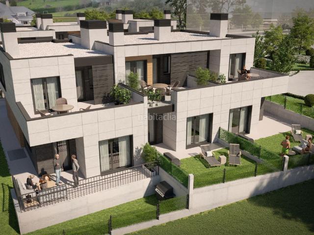 Casa adosada en venta en Berango. EXCLUSIVA Tangora inmobiliaria. Preciosos adosados en Kurtzes, Berango. Azkorri Bidea S.Cooperativa. Casas adosadas.