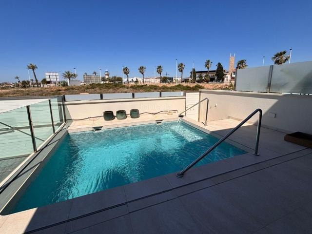 Casa adosada en venta en Mazarrón, El Alamillo. Magnífico chalet con vistas al mar. Alamillo, Puerto de Mazarrón. Casas adosadas.