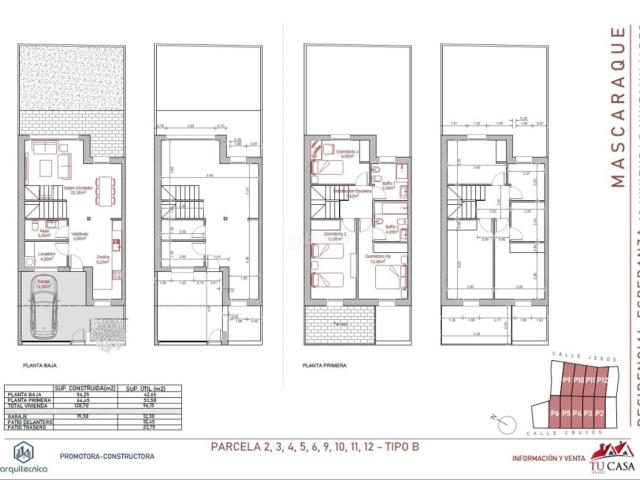 Casa adosada en venta en Mascaraque. CHALET ADOSADO TIPO B CALLE CRUCES 6. Casas adosadas.