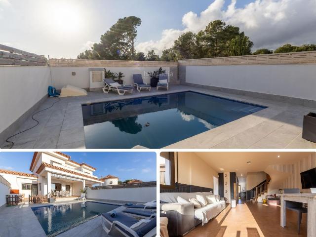 Casa adosada en venta en Miami Platja, Centre Costa Dorada. Casa pareada con piscina en Miami Platja. Casas adosadas Miami.