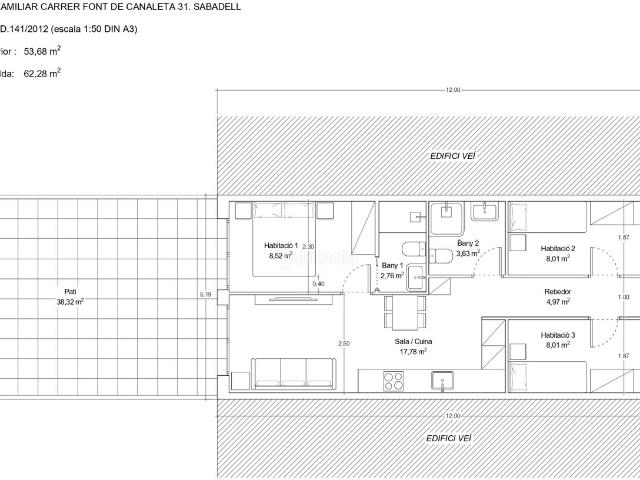 Casa adosada en venta en Sabadell, Ca n'Oriac. Casa adosada de obra nueva. Casas adosadas.