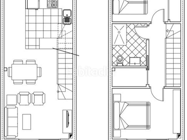 Casa adosada en venta en Sagra. Casas adosadas.