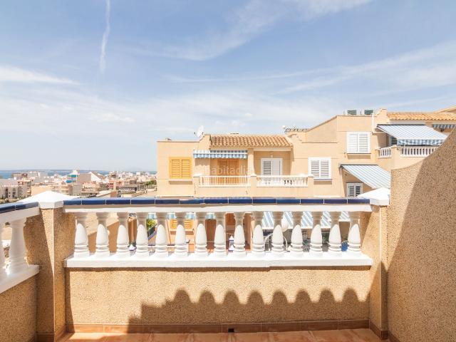 Casa adosada en venta en Santa Pola, Calas Santiago Bernabeu. ¡Espectacular Adosado con Vistas al Mar en Santiago Bernabéu!. Casas adosadas Santa.