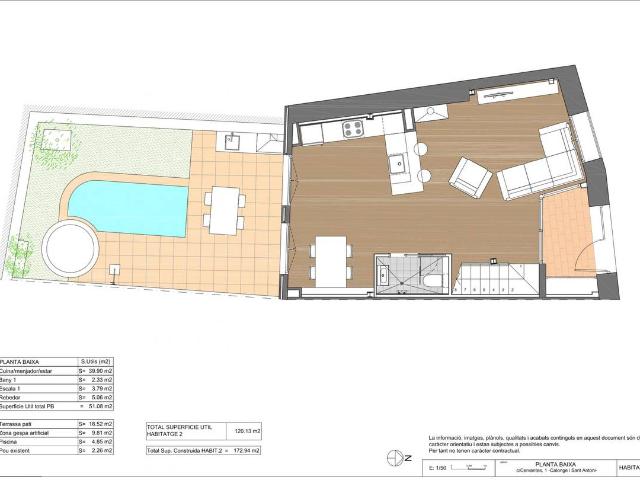 Casa adosada en Venta en Poble