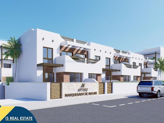 Casa adosada en venta en Pilar de la Horadada, El Mojón. Casa en construcción en la provincia de Alicante, en la localidad de Orihuela Costa. 2 habitaciones 59 m² 550 metros del mar. Casas.