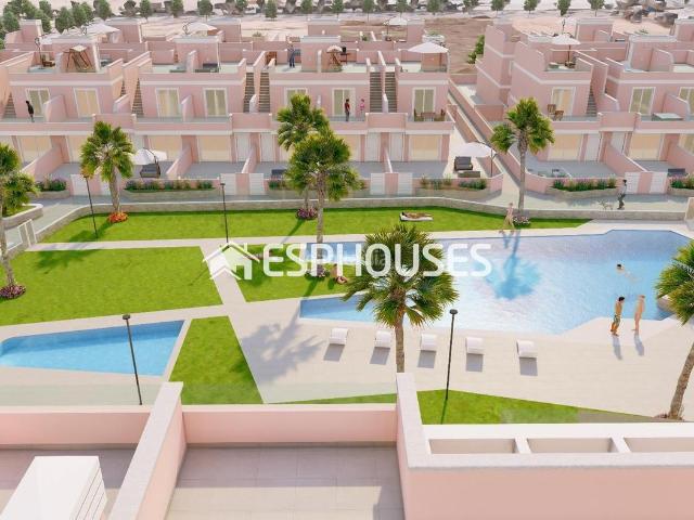 Casa adosada en venta en Pilar de la Horadada, Pueblo Latino. Adosado de obra nueva en Pilar de la Horadada. Casas adosadas Pilar de la.