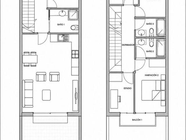Casa adosada en venta en Prat de Llobregat, El, de 160 m² 3 habitaciones por 395.000