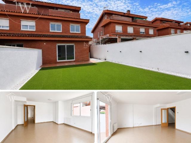 Casa adosada en venta en Reus, Migjorn. Chalet pareado con jardín y buhardilla en Parc del Lledoner, Reus. Casas adosadas.