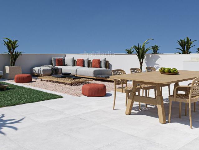 Casa adosada en venta en Torre Pacheco, El Jimenado. Lujo en una sola planta Villas independientes para 2027 con piscina privada en El Jimenado!. Casas adosadas Torre.