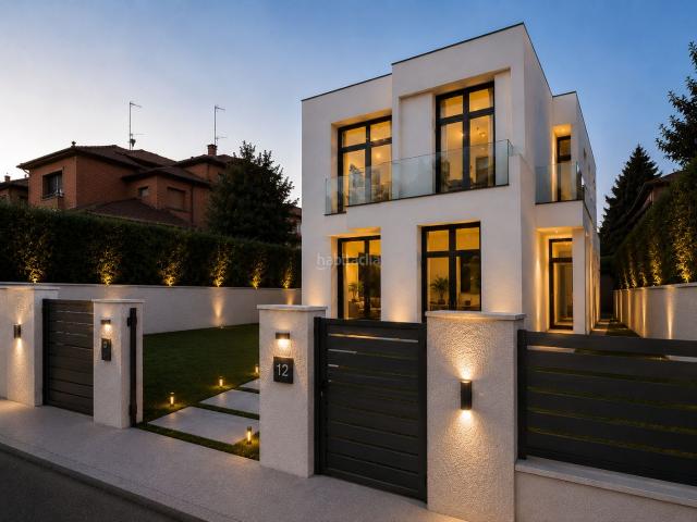 Casa adosada en venta en Torrijos. Casa pasiva de 120 m² en autopromoción. Casas adosadas.