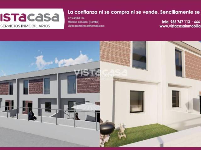 Casa adosada en venta en Viso del Alcor El. Venta de Viviendas de obra nueva en El Viso del Alcor. Casas adosadas Viso del Alcor.