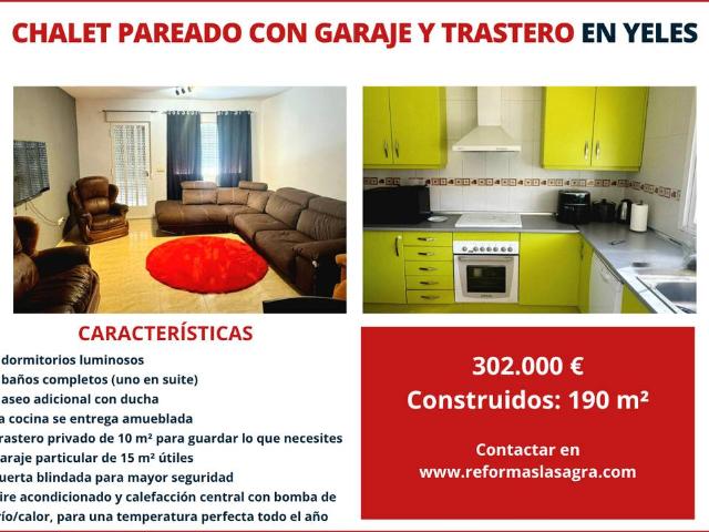 Casa adosada en Venta en Yeles