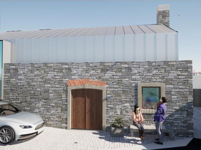 Casa antiga para renovar já com projecto de arquitetura aprovado a 10 minutos da cidade de Caldas da Rainha
