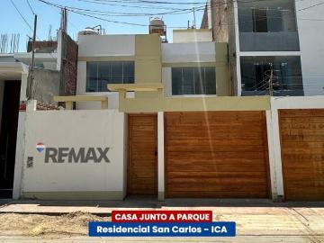 CASA CERCA A PARQUE RESIDENCIAL SAN CARLOS ICA