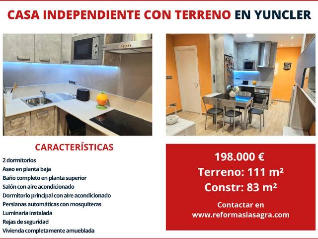 Casa chalet en Venta en Yuncler