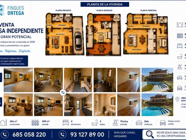 Casa chalet en Venta en Llinars del Vallès