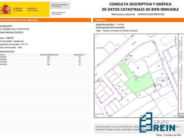 Casa chalet en Venta en Magán
