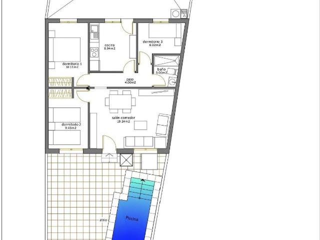 Casa chalet en Venta en San Javier ciudad