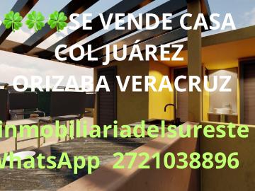 CASA COL JUÁREZ ORIZABA VERACRUZ VENDE $ 3’549,000.00