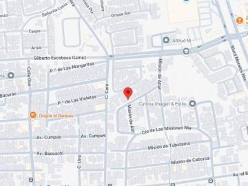 Casa con 410 m2 superficie de terreno y 6 recámaras en venta en Bachoco