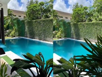 Casa con terraza, jardín y alberca privada, en venta, Residencial Villa Magna