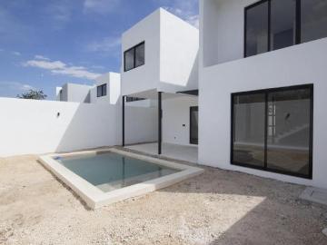 Casa con amenidades, lista para entrega inmediata, en privada Aire Puro