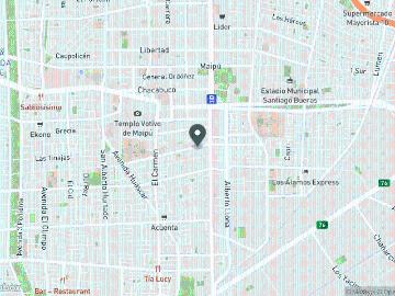 Casa con gran terreno cerca de plaza de Maipú