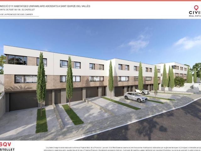 CASA DE OBRA NUEVA EN EL CASTELLET. SANT QUIRZE. A 7 MINUTOS DE LA ESTACIÓN FFGC
