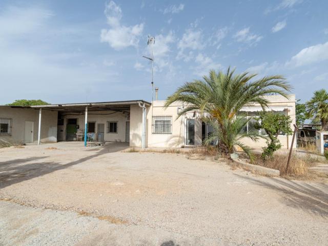 Casa de Campo con Nave, Oficinas y Establos junto al Polígono Industrial de Saladas Torrellano