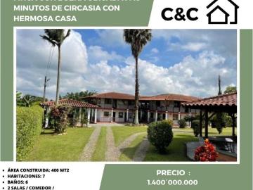 Casa de campo de alto standing de 28800 m2 en venta Armenia, Colombia
